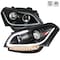 Spec-D Tuning 10-11 Kia Soul LED Bar Projector Headlights Black Housing 2LHP-SOU10JM-TM - alternate 1